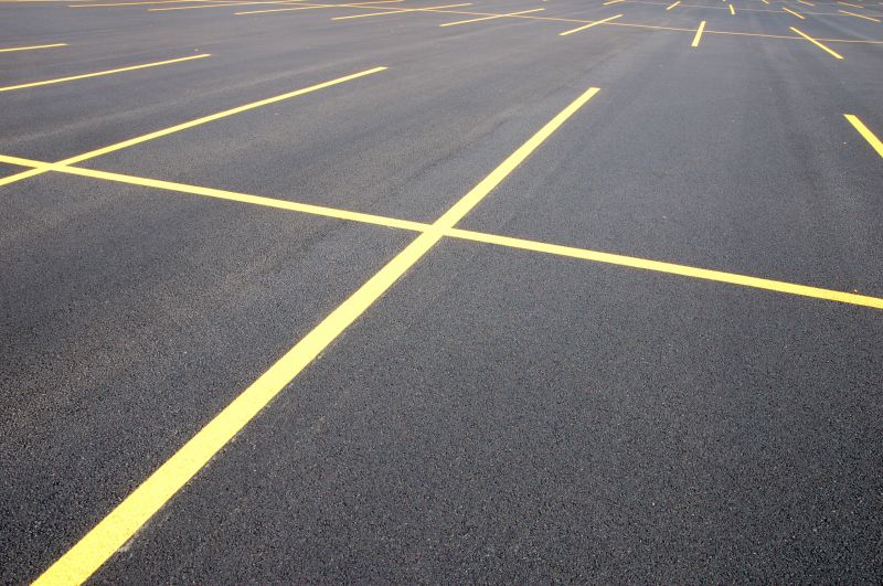 Finished Commercial Parking Lot