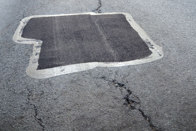 Repairs on Asphalt Surface